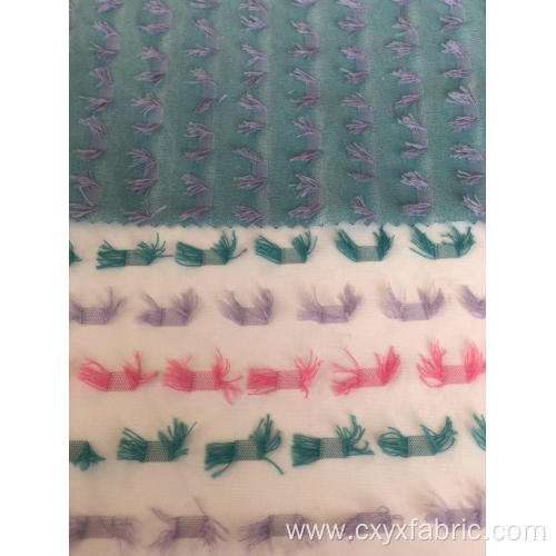 polyester carved pile fabrics